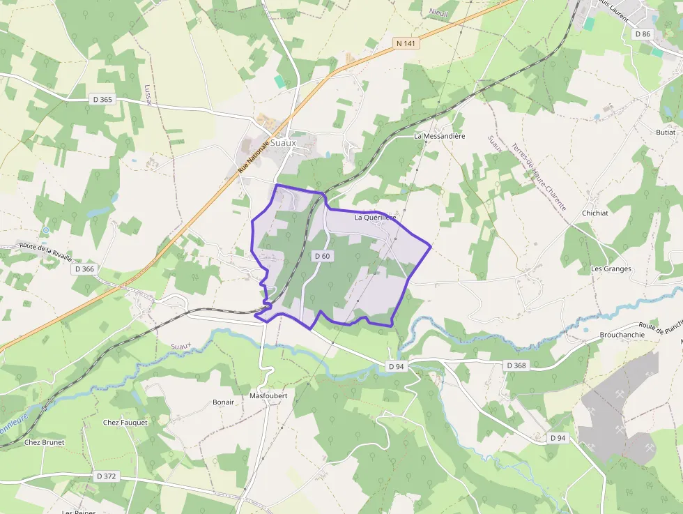 Maison 90 m² quatre pièces à vendre à Suaux