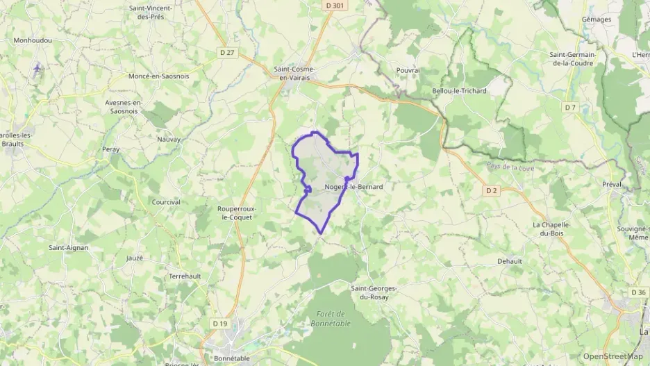 Maison 218 m² six pièces à vendre à Nogent-le-Bernard Maison 218 m² six pièces à vendre à Nogent-le-Bernard