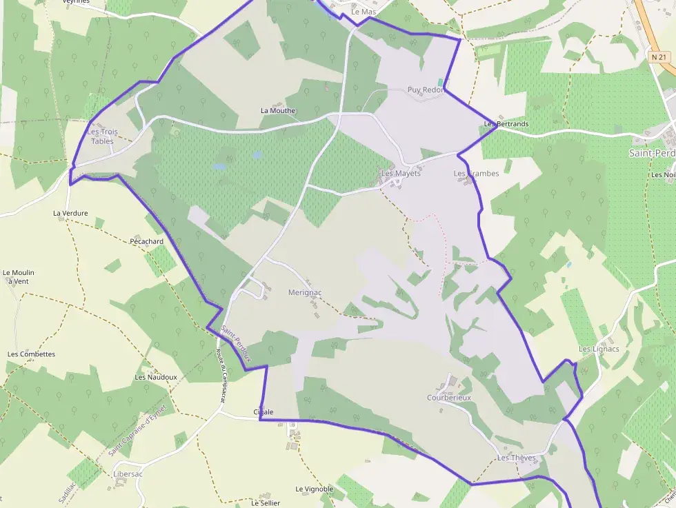 Maison 132 m² quatre pièces à vendre à Saint-Perdoux