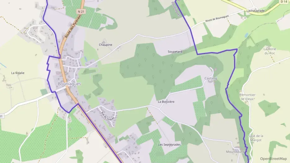 Maison 77 m² trois pièces à vendre à Bouniagues Maison 77 m² trois pièces à vendre à Bouniagues