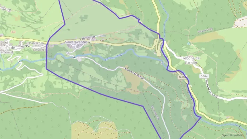 Maison 66 m² trois pièces à vendre à Saint-Aventin Maison 66 m² trois pièces à vendre à Saint-Aventin