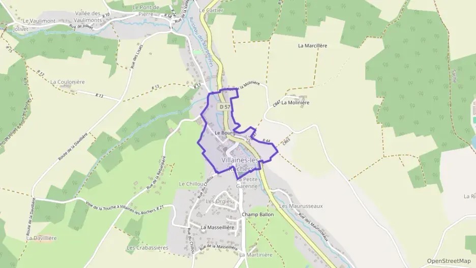 Maison 54 m² trois pièces à vendre à Villaines-les-Rochers