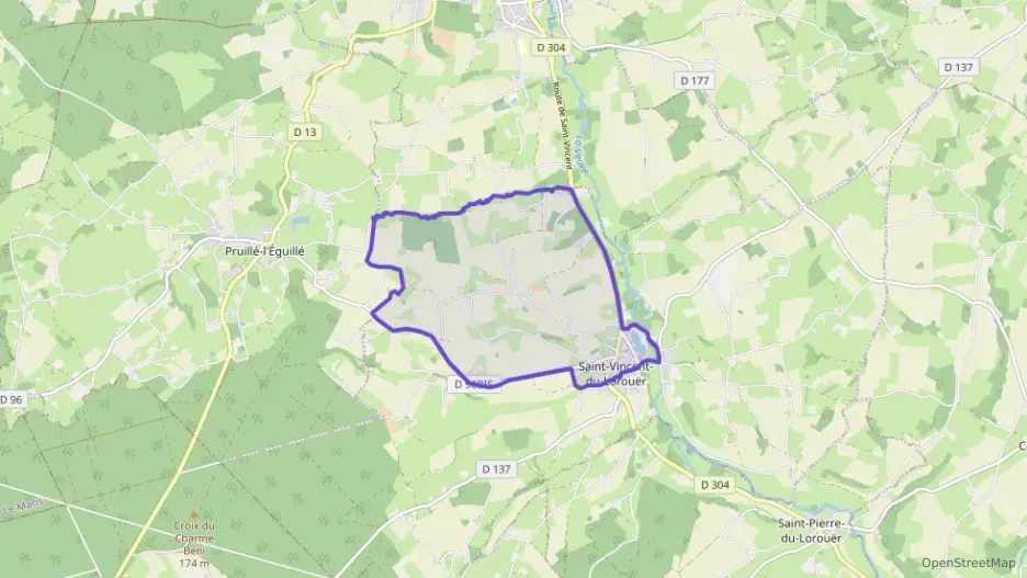 Maison 43 m² deux pieces à vendre à Saint-Vincent-du-Lorouër