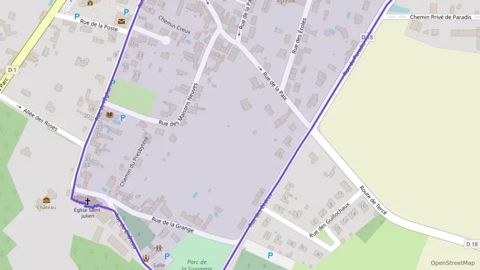 Maison 143 m² six pièces à vendre à Saint-Julien-l`Ars Maison 143 m² six pièces à vendre à Saint-Julien-l`Ars