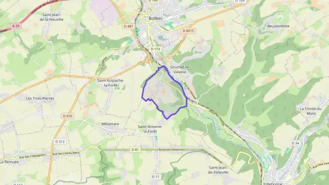 Maison 82 m² quatre pièces à vendre à Saint-Antoine-la-Forêt