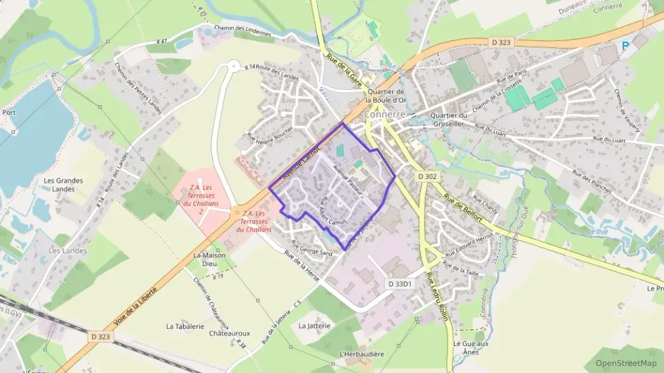 Maison 60 m² trois pièces à vendre à Connerré