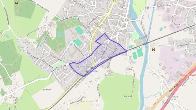 Maison 91 m² quatre pièces à vendre à Saint-Astier