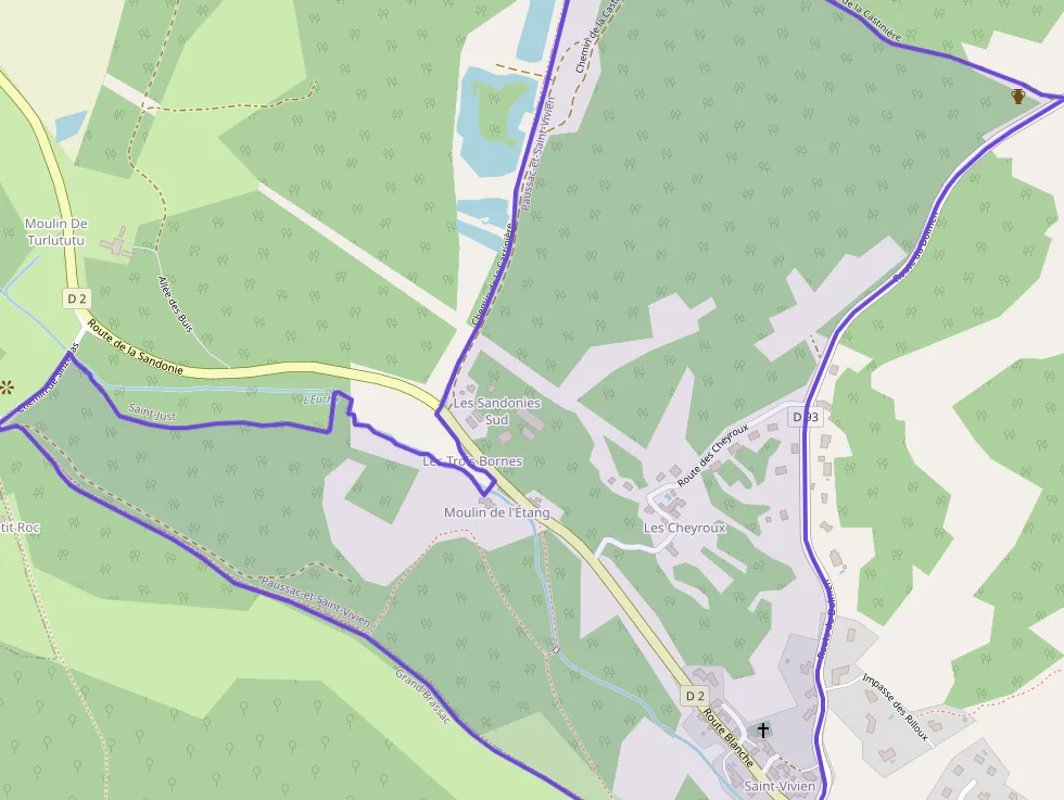 Maison 120 m² quatre pièces à vendre à Paussac-et-Saint-Vivien