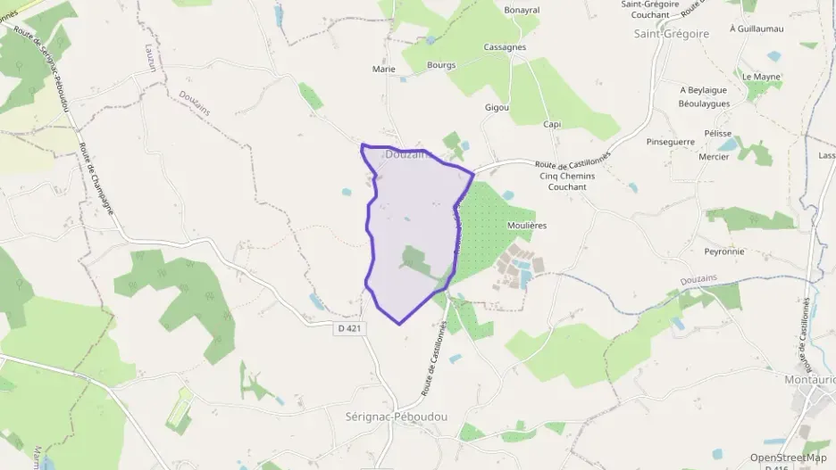 Maison 160 m² six pièces à vendre à Douzains