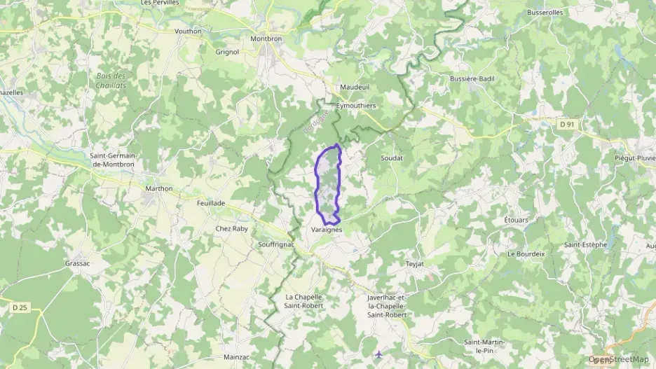 Maison 60 m² trois pièces à vendre à Varaignes