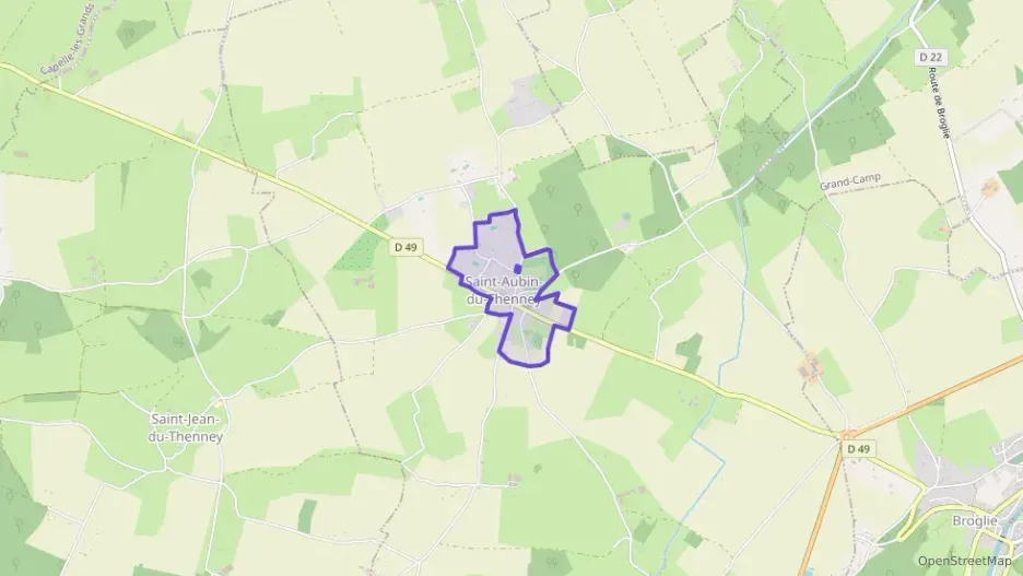 Maison 90 m² trois pièces à vendre à Saint-Aubin-du-Thenney Maison 90 m² trois pièces à vendre à Saint-Aubin-du-Thenney