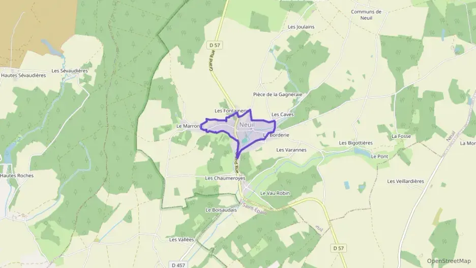 Maison 65 m² trois pièces à vendre à Neuil