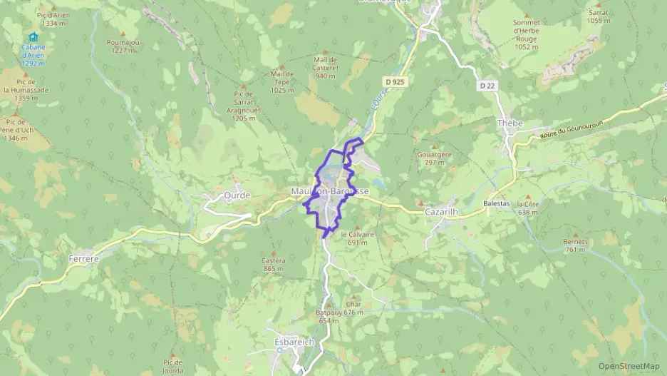 Maison 44 m² trois pièces à vendre à Mauléon-Barousse