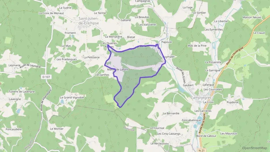 Maison 240 m² quatre pièces à vendre à Eyraud-Crempse-Maurens