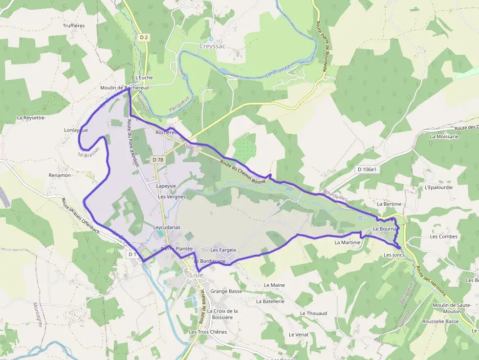 Maison 65 m² trois pièces à vendre à Lisle