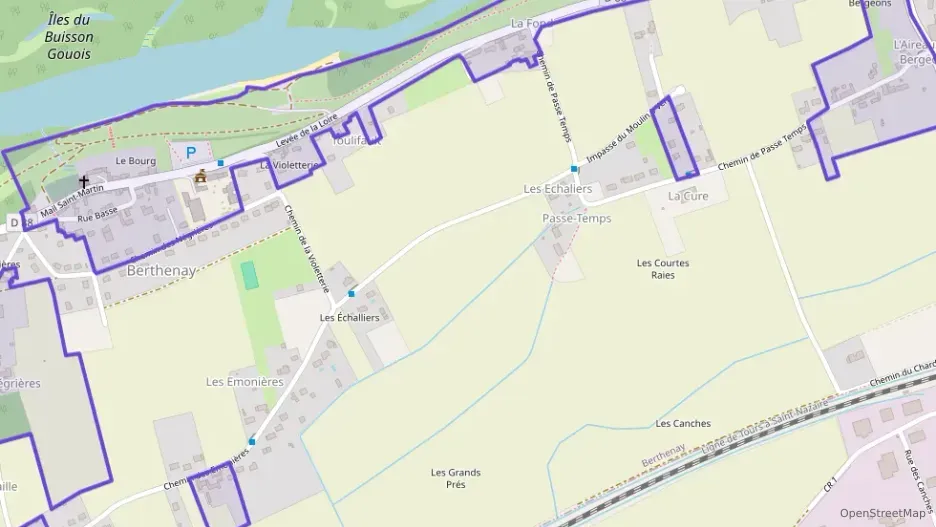 Maison 88 m² quatre pièces à vendre à Berthenay