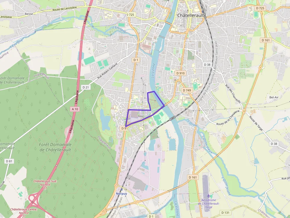 Maison 87 m² quatre pièces à vendre à Châtellerault