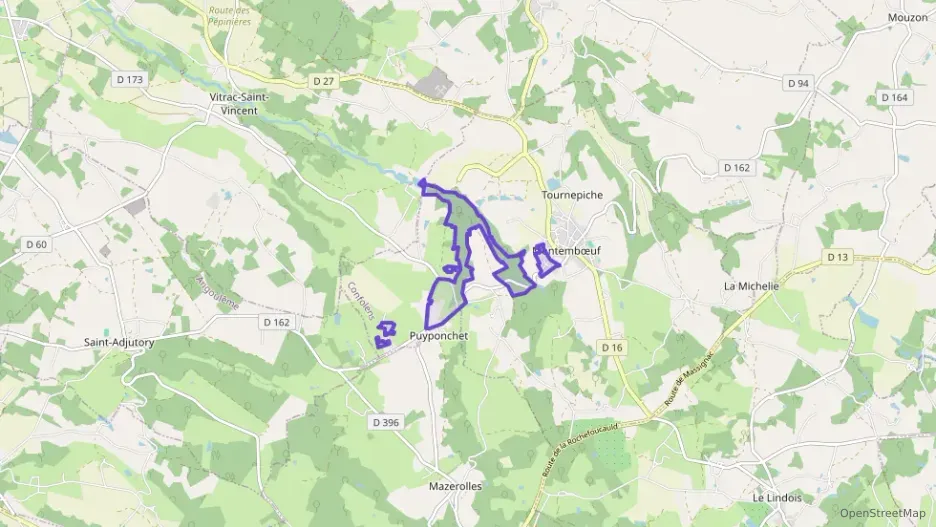 Maison 149 m² six pièces à vendre à Montembœuf Maison 149 m² six pièces à vendre à Montembœuf