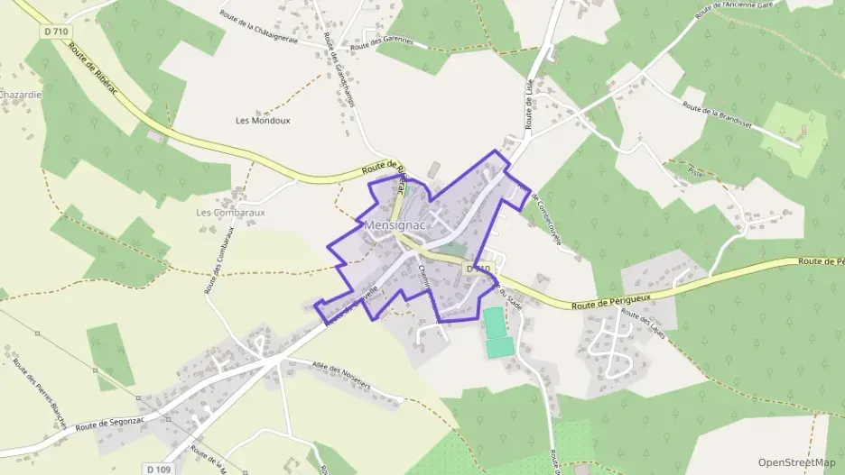 Maison 125 m² cinq pièces à vendre à Mensignac Maison 125 m² cinq pièces à vendre à Mensignac