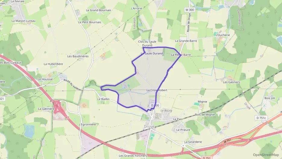 Maison 110 m² cinq pièces à vendre à Druye Maison 110 m² cinq pièces à vendre à Druye