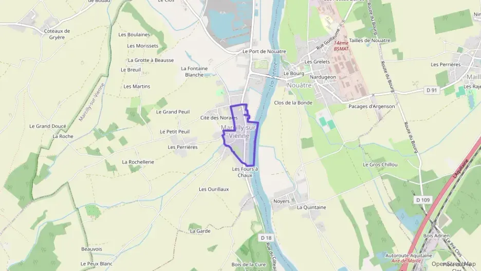 Maison 70 m² trois pièces à vendre à Marcilly-sur-Vienne