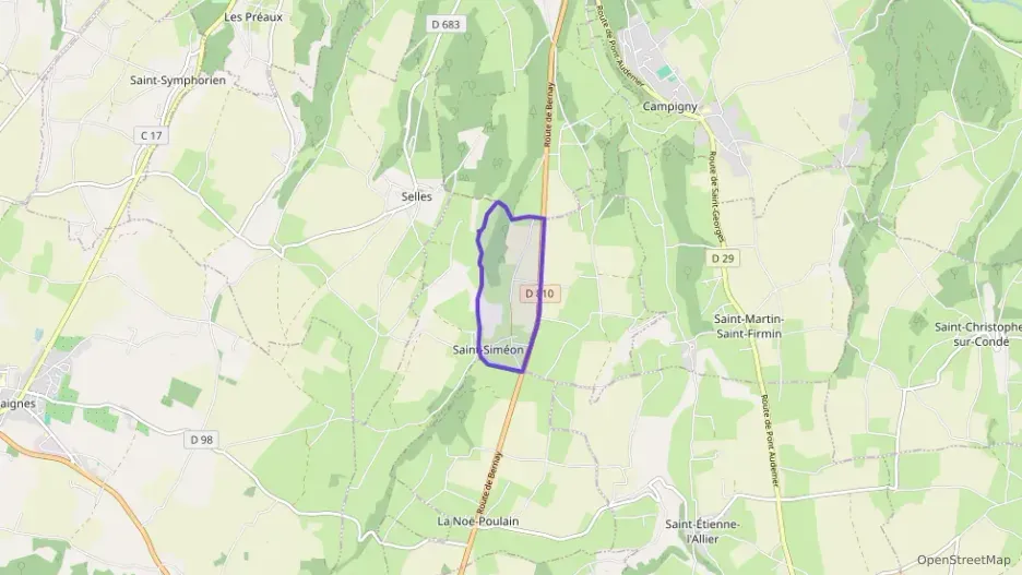 Maison 81 m² quatre pièces à vendre à Saint-Siméon Maison 81 m² quatre pièces à vendre à Saint-Siméon