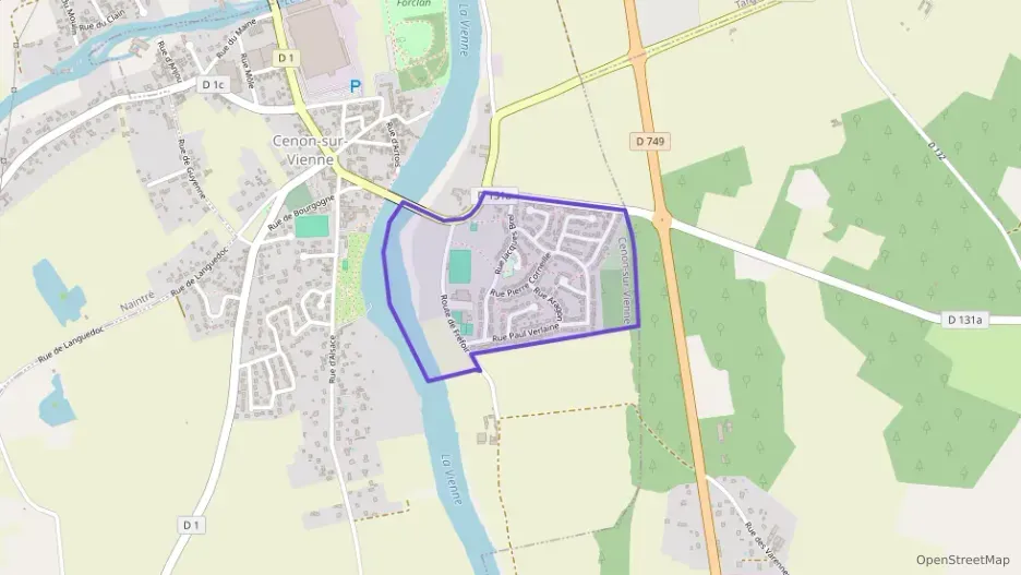 Maison 75 m² quatre pièces à vendre à Cenon-sur-Vienne Maison 75 m² quatre pièces à vendre à Cenon-sur-Vienne