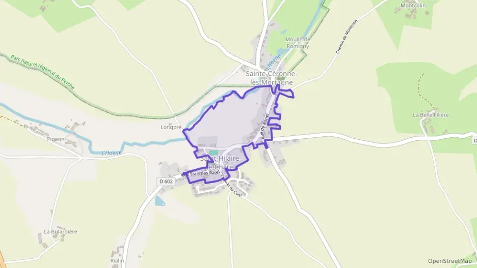 Maison 90 m² quatre pièces à vendre à Saint-Hilaire-le-Châtel