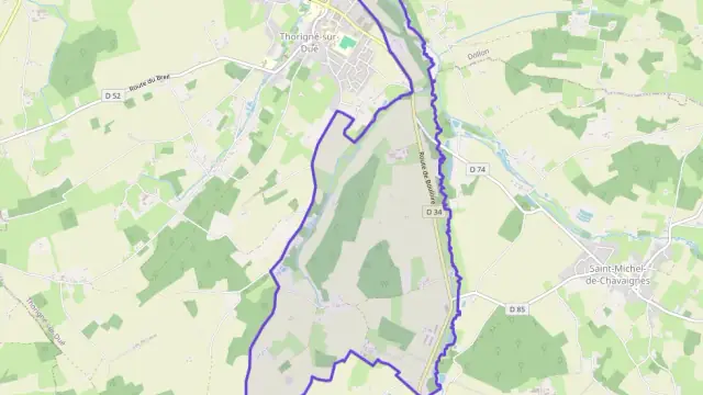 Maison 81 m² quatre pièces à vendre à Thorigné-sur-Dué