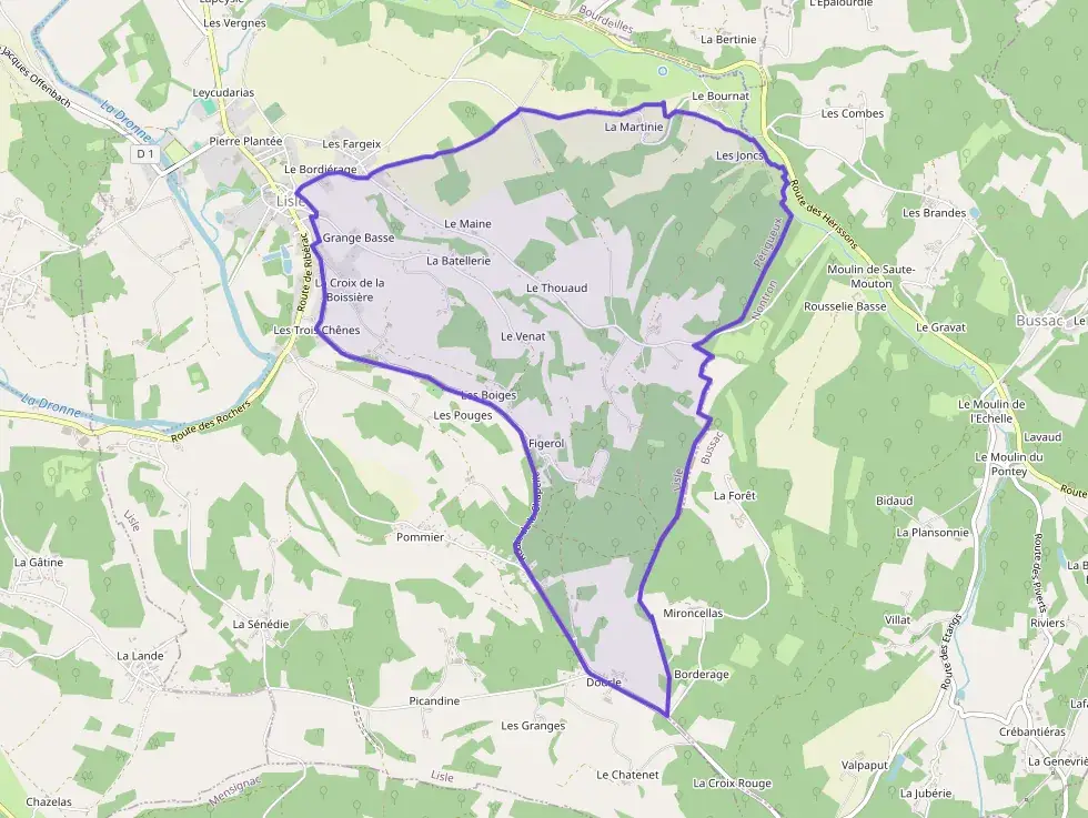 Maison 106 m² quatre pièces à vendre à Lisle