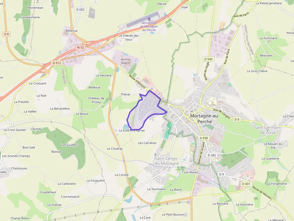 Maison 86 m² quatre pièces à vendre à Saint-Langis-lès-Mortagne