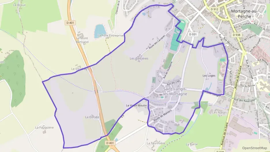 Maison 98 m² quatre pièces à vendre à Saint-Langis-lès-Mortagne