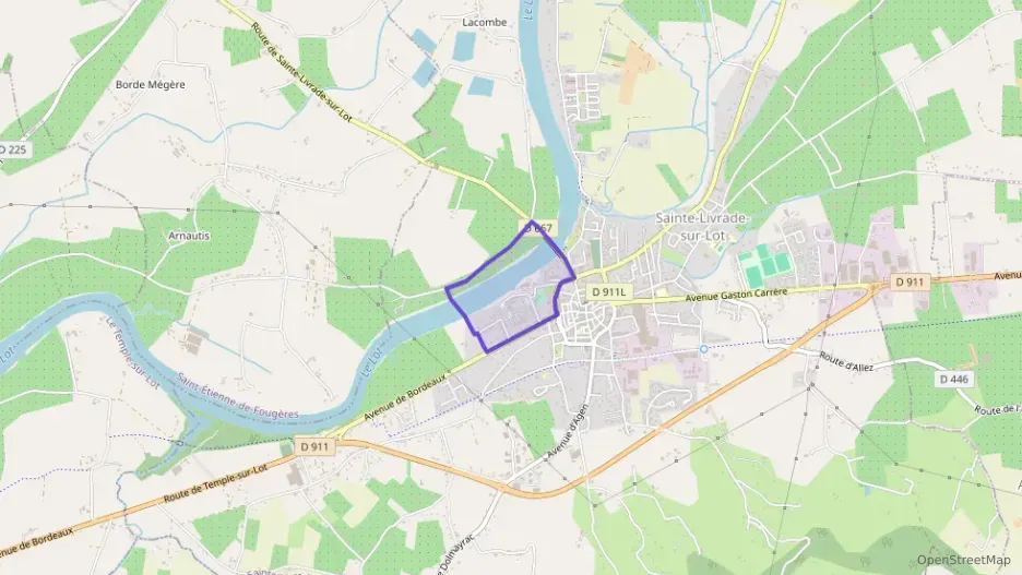 Maison 110 m² quatre pièces à vendre à Sainte-Livrade-sur-Lot