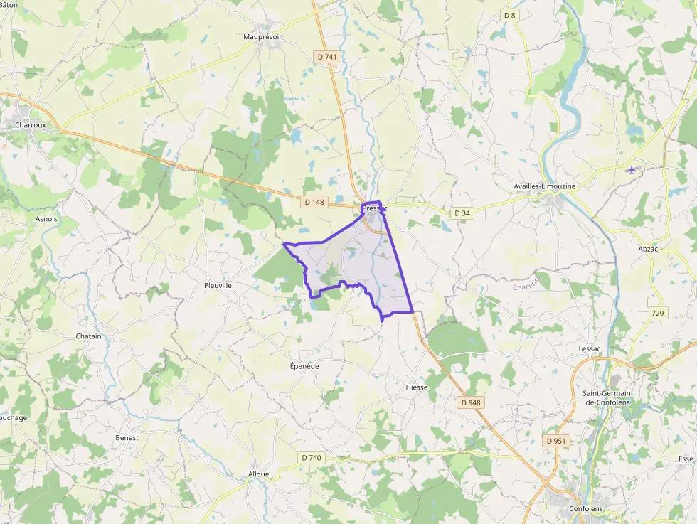 Maison 141 m² quatre pièces à vendre à Pressac