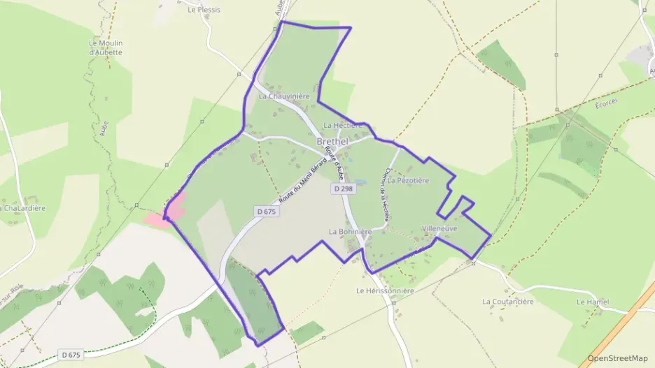 Maison 65 m² deux pieces à vendre à Brethel Maison 65 m² deux pieces à vendre à Brethel