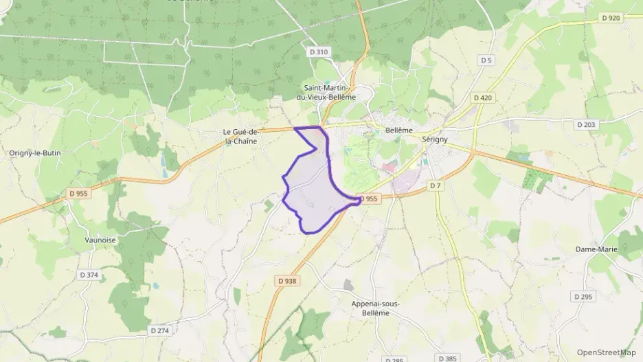 Maison 100 m² trois pièces à vendre à Saint-Martin-du-Vieux-Bellême
