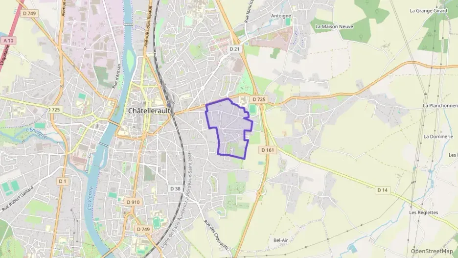 Maison 97 m² cinq pièces à vendre à Châtellerault
