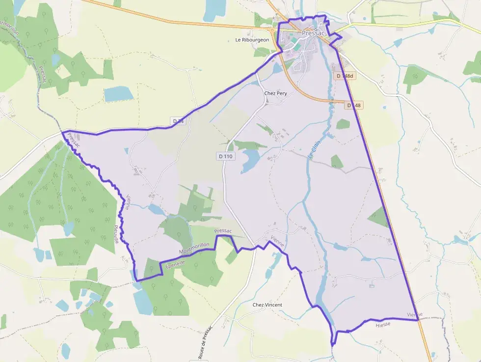 Maison 80 m² trois pièces à vendre à Pressac