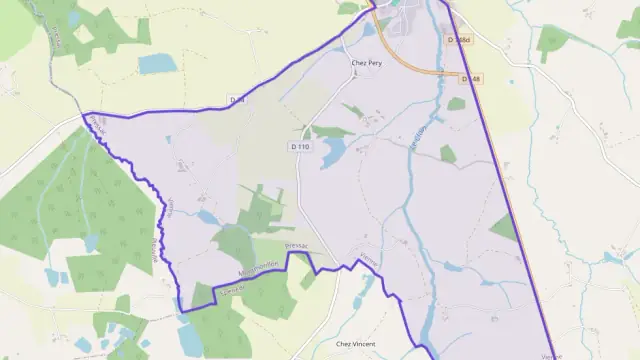 Maison 80 m² trois pièces à vendre à Pressac