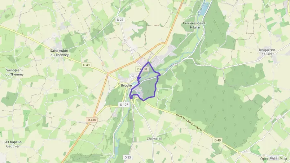 Maison 89 m² quatre pièces à vendre à Broglie