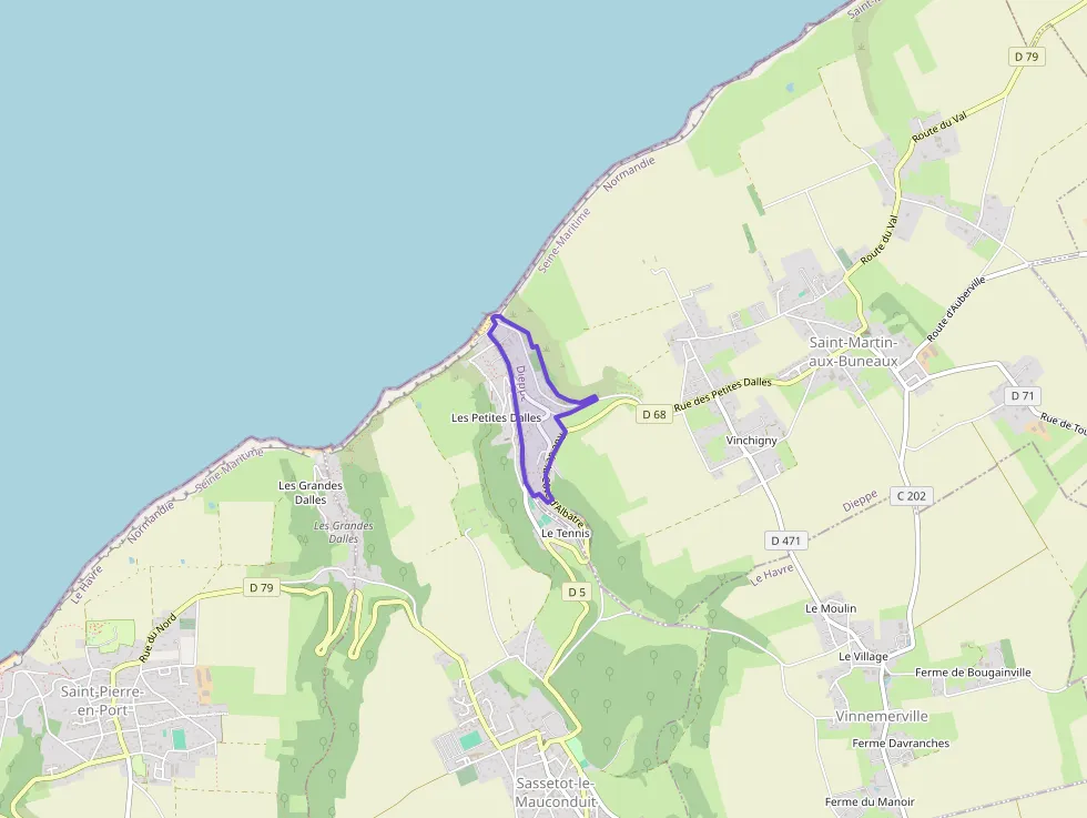 Maison 80 m² quatre pièces à vendre à Saint-Martin-aux-Buneaux