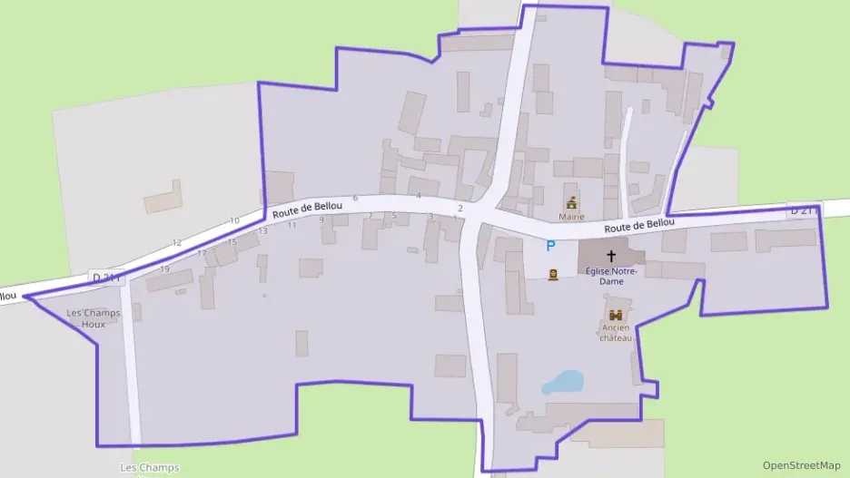 Maison 58 m² trois pièces à vendre à Bellou-le-Trichard