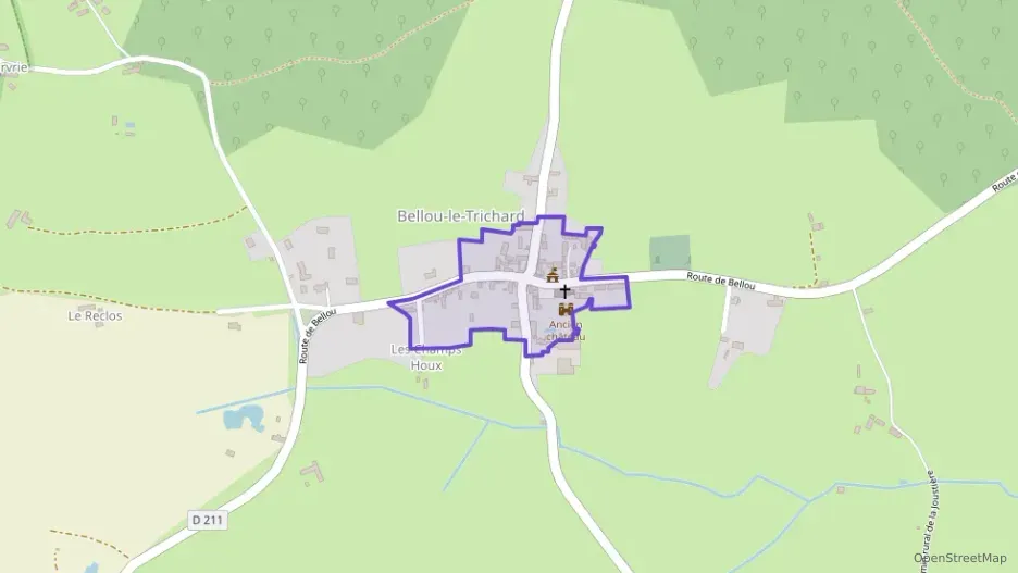 Maison 58 m² trois pièces à vendre à Bellou-le-Trichard