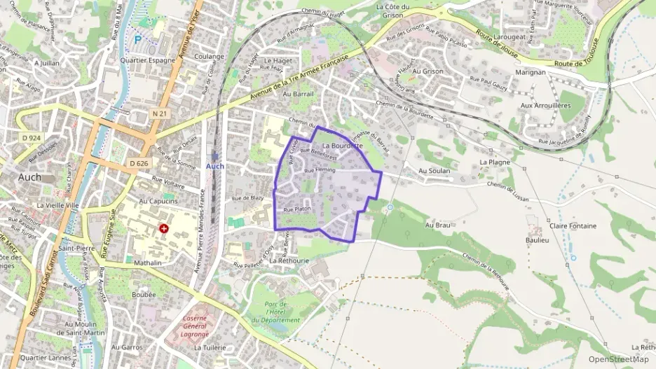 Maison 93 m² quatre pièces à vendre à Auch