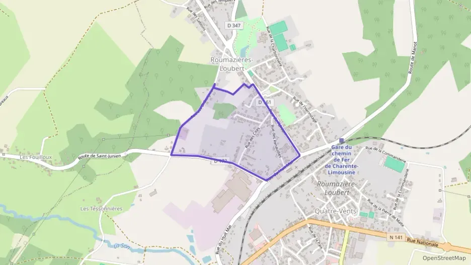 Maison 102 m² quatre pièces à vendre à Terres-de-Haute-Charente Maison 102 m² quatre pièces à vendre à Terres-de-Haute-Charente