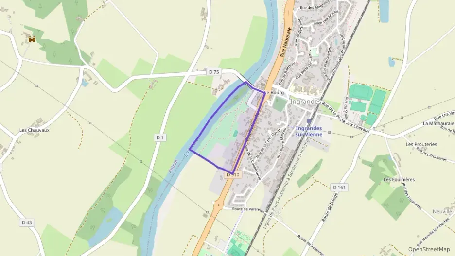 Maison 105 m² quatre pièces à vendre à Ingrandes Maison 105 m² quatre pièces à vendre à Ingrandes