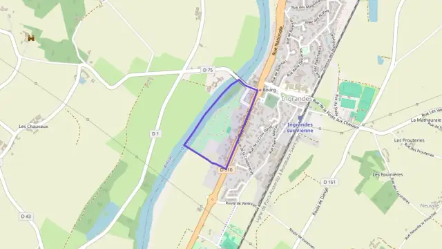 Maison 105 m² quatre pièces à vendre à Ingrandes