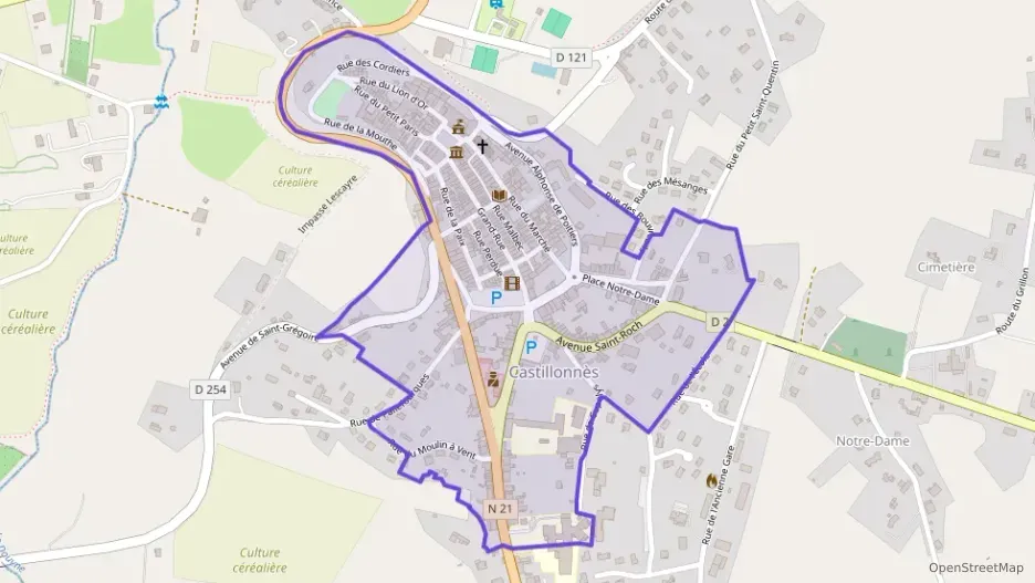 Maison 51 m² trois pièces à vendre à Castillonnès
