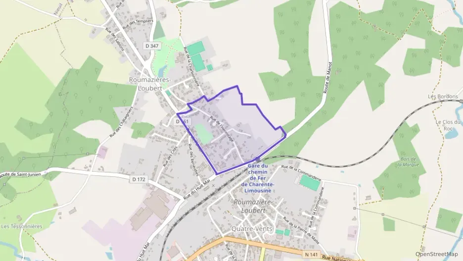 Maison 110 m² quatre pièces à vendre à Terres-de-Haute-Charente Maison 110 m² quatre pièces à vendre à Terres-de-Haute-Charente