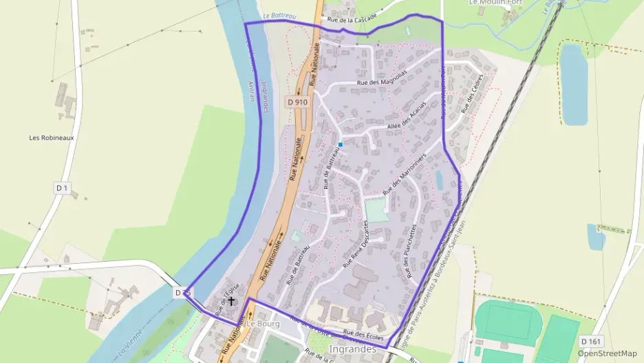 Maison 83 m² trois pièces à vendre à Ingrandes